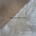  faux suede fabric bonded berber fleece for garment Supplier